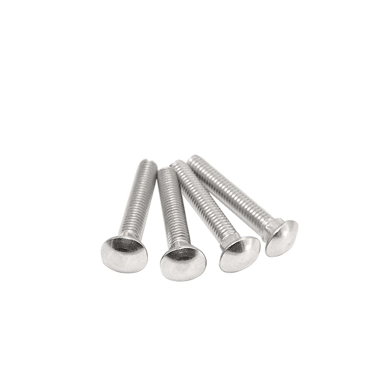 High Quality ANSIB18.5 Round Head Square Neck Bolts Stainless Steel304 Carriage Bolts