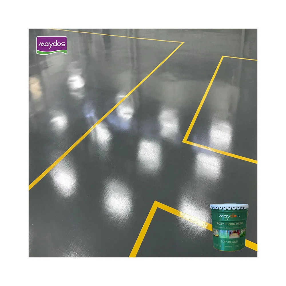Maydos Factory seamless dust-proof self-leveling 3d flooring clear epoxy resin floor coating