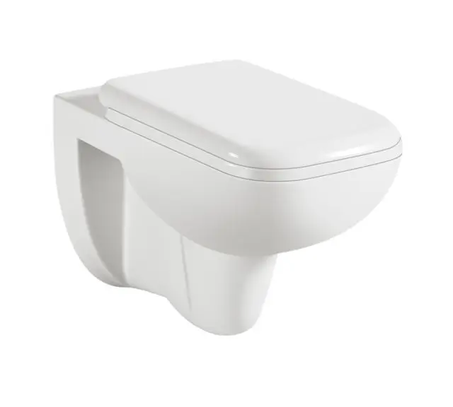 Modern Design Rimless White Wall Mount Toilet Hung Wc Toilet Ceramic Rimless Wall Hung Toilets