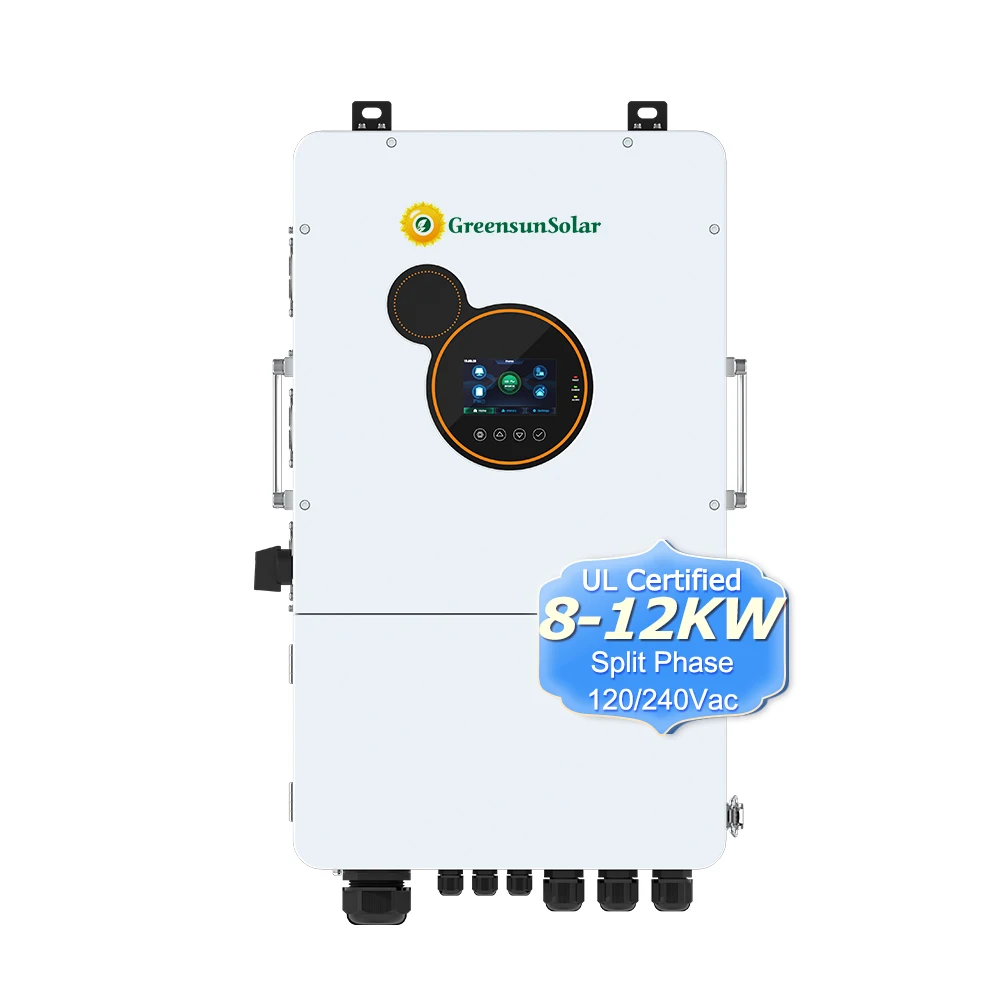 Best Quality Hybrid Solar Power Photovoltaic Inverter 8kva 10kva 12kva Split Phase Inverters With Parallel Function