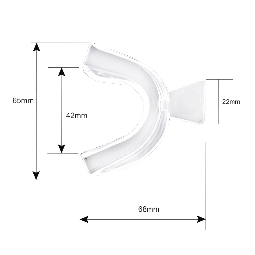 EVA Thermoforming Dental Oral Care Teeth Whitening  Bleaching Trays Tooth Whitener Mouth Guard
