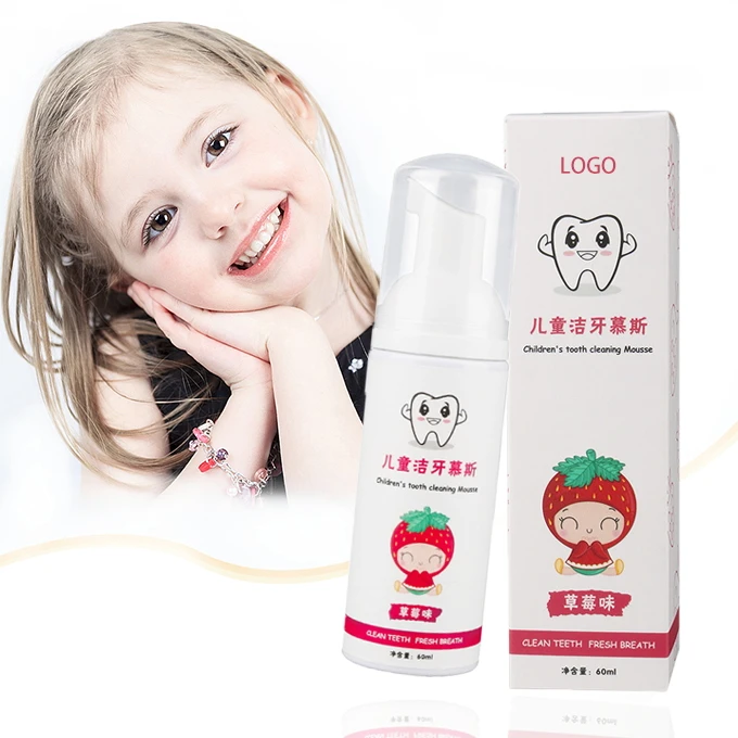 Custom Amazon 2023 New Arrivals Foam Toothpaste Free Brand Design Teeth Whitening Toothpaste Foam