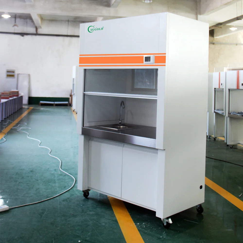 Full steel Laboratory Fume Cupboard Lab Chemical Fume Hood