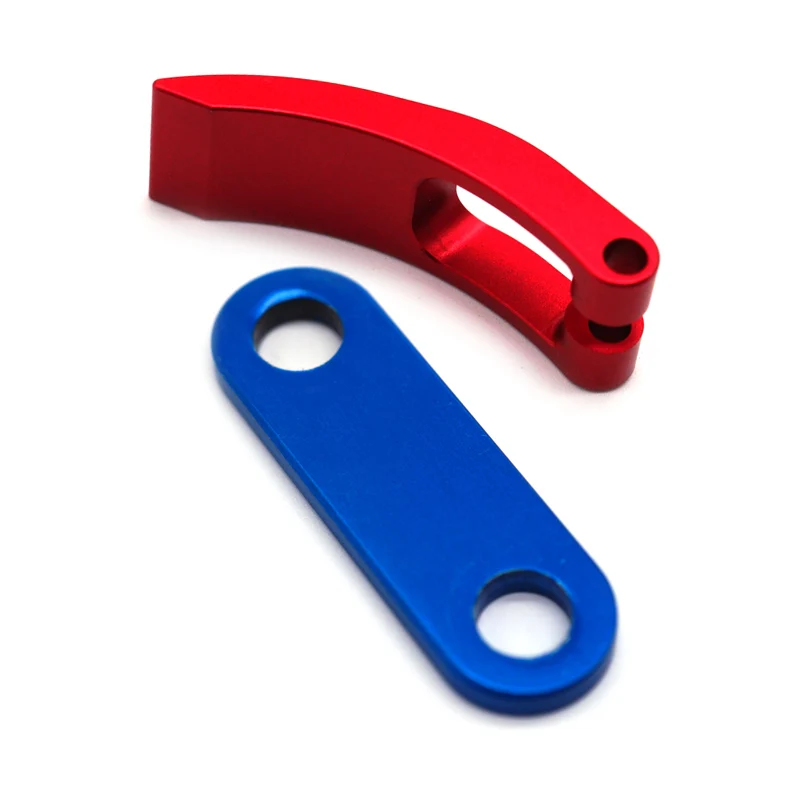 High Precision Custom cnc parts for motorcycle OEM custom Aluminum Alloy Handle connector for Automotive Spare Parts