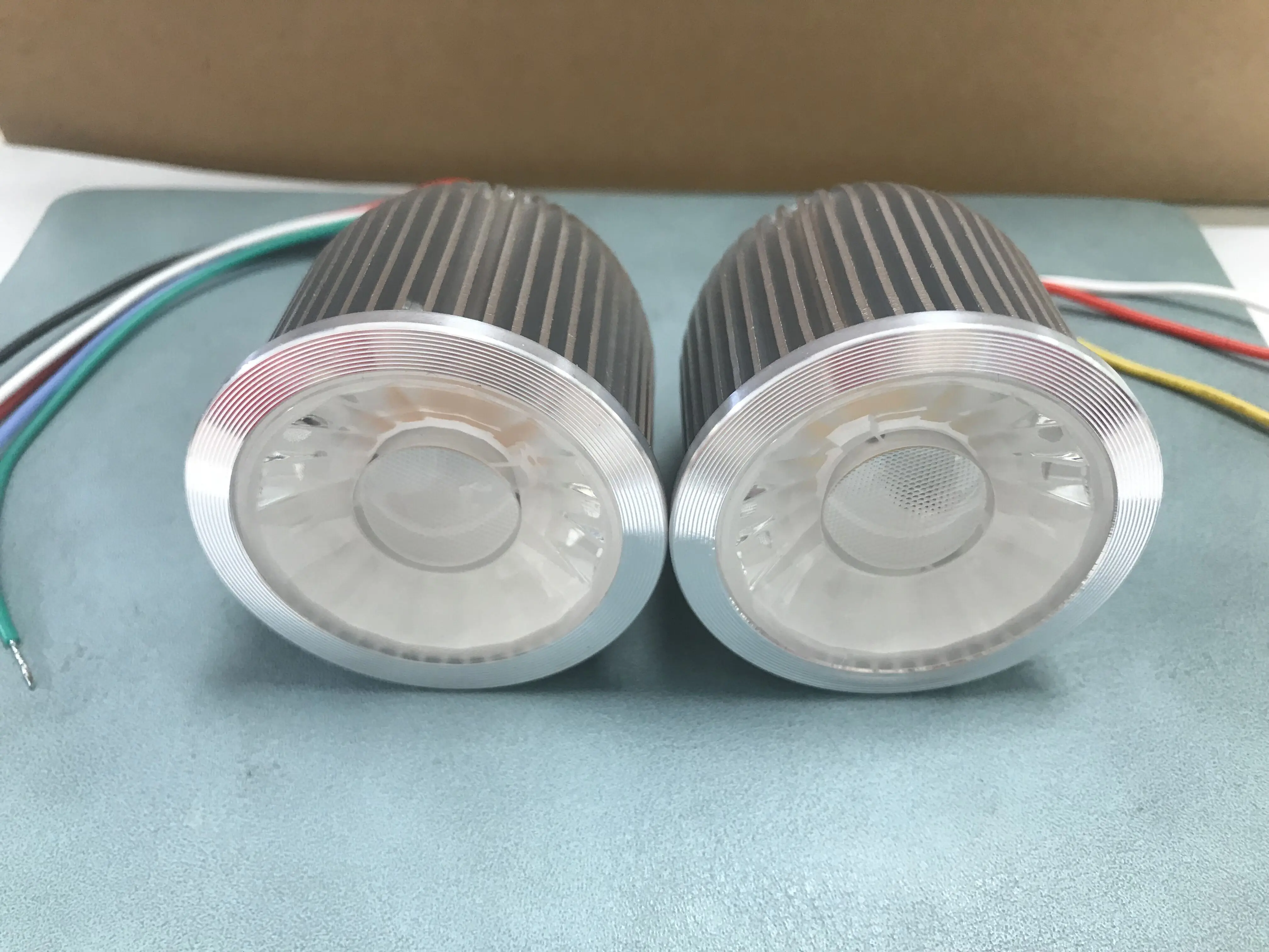 Low voltage RGB+CCT 5 in 1 8w mr16 Module RGBW CRI95 dali knx PWM LOXONE Dimmable cob 24v led spot light