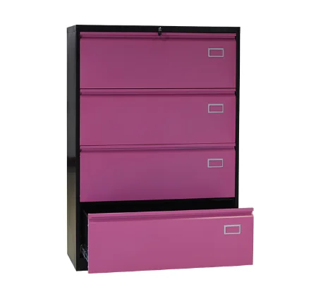 
Commercial office furniture 4 wide drawers steel file filing cabinet heavy duty lateral 