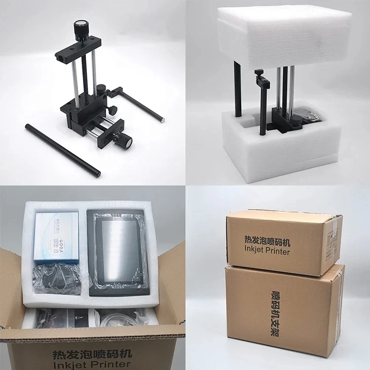 Fast Inkjet Printer Bar Code Sticker Printing Machine with Auto Conveyor