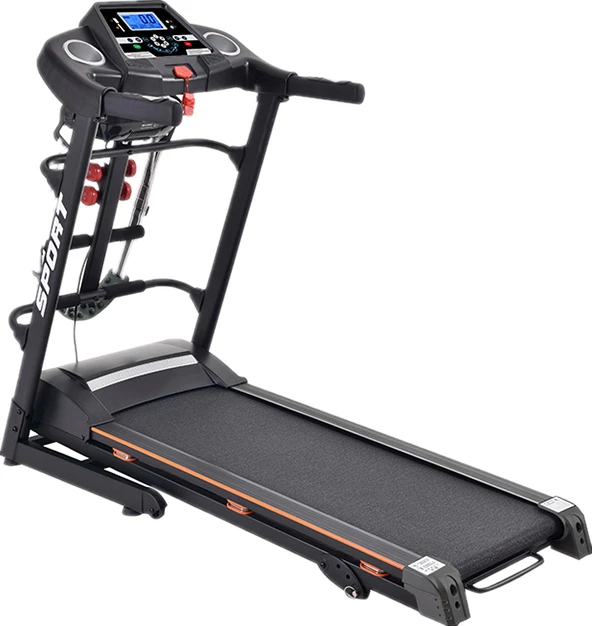 Lijiujia 2022 professional electric foldable flat motorised speed fit treadmill running machine