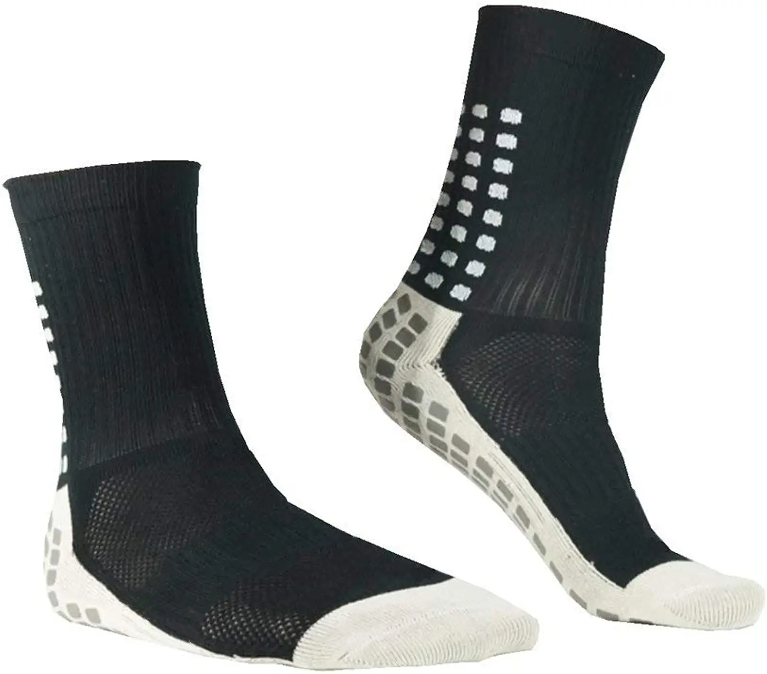 China Factory Custom anti-slip socks Soccer Socks Wholesale OEM Crew Adult Training Running Sport Custom grips football socks