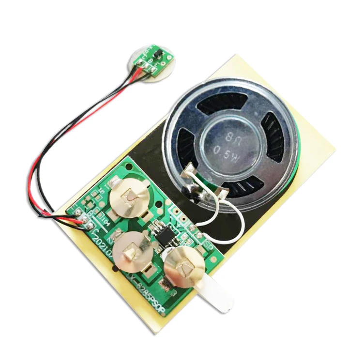 High quality 30 second recordable sound chip recordable voice chip greeting cards mini sound chip for toys