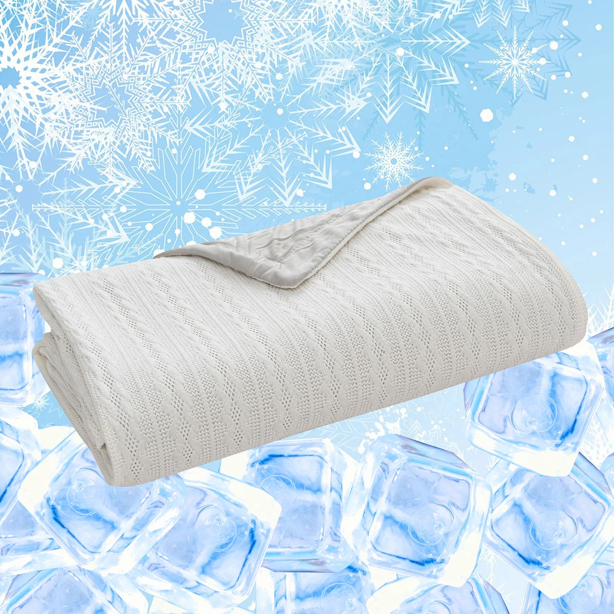 Летние охлаждающие товары для тела Роскошное Одеяло из нейлона большого размера охлаждения