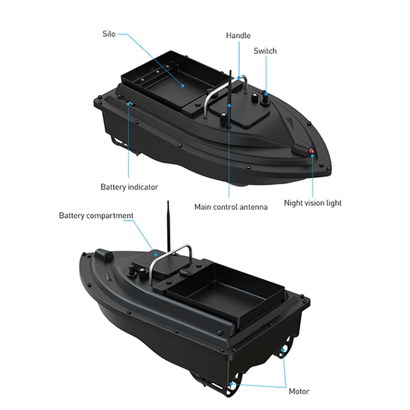 New Released Smart Navigation, Auto Return One Big Gps Fishing Bait/