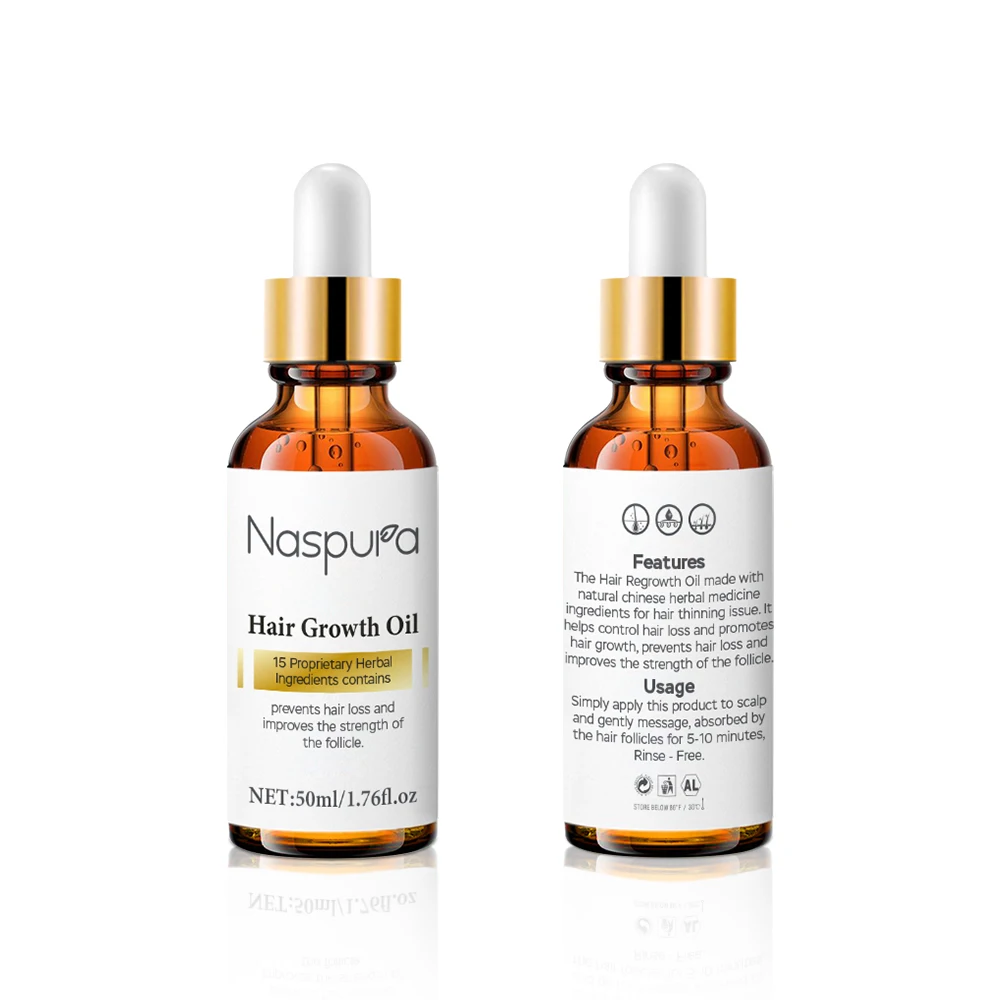 Hair loss oil natural ingredient prevent  hair loss products hair growth oil