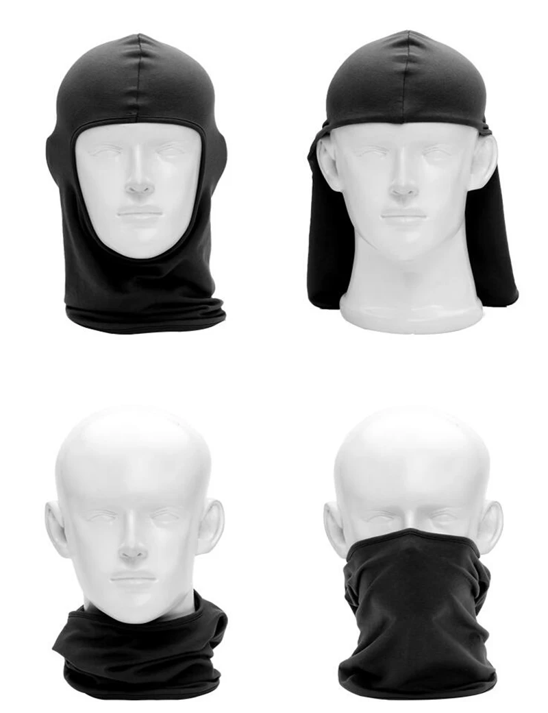 Wholesale Full Cover Face Mask Hat Balaclava  Ski Neck Gaiter UV Protection Motorcycle Running Ski Face Shield
