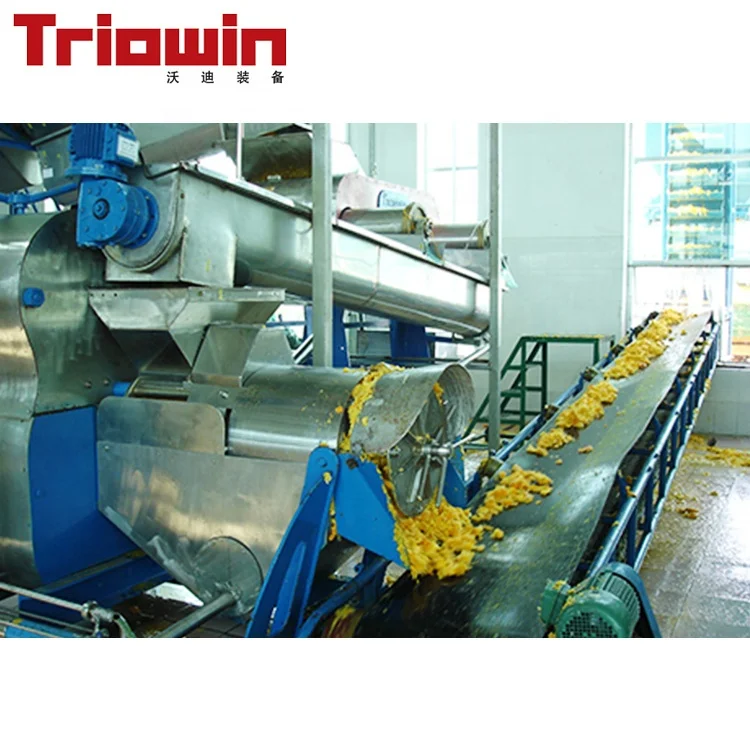 Завод по обработке апельсинового сока 3t-10tph