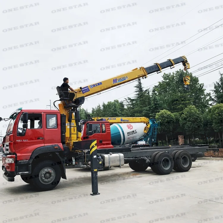 Легкий грузовик 4x2 бортовой автомобиль-эвакуатор с установленным