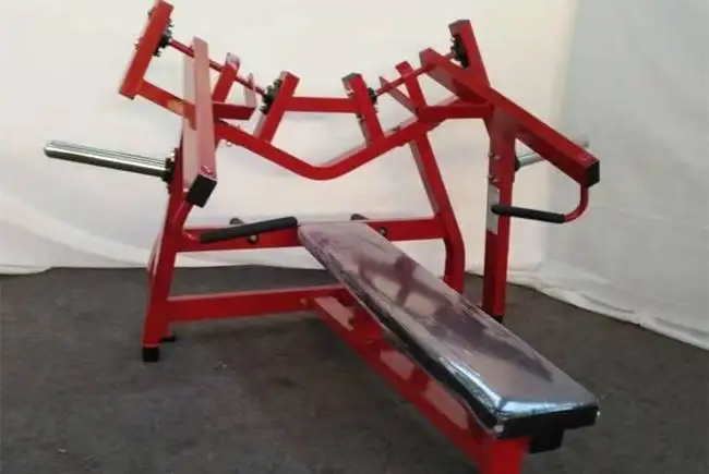 Moq 1 Acceptable Heavy Duty Dezhou Fitness Sport Iso-Lateral Horizontal Bench Press With Free Spare Parts