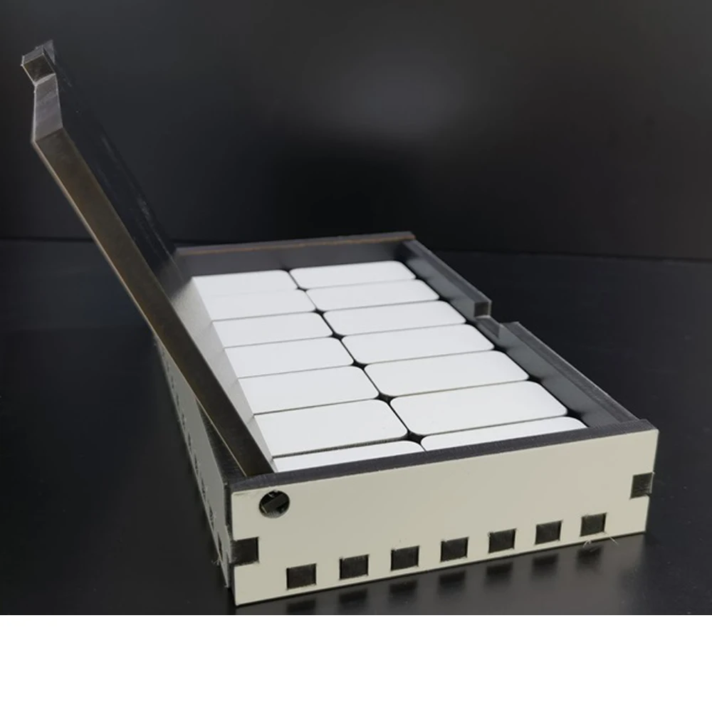 Heat Transfer Sublimation Blank Domino Set 28 Pieces With Box For Kid Child Educational Gifts