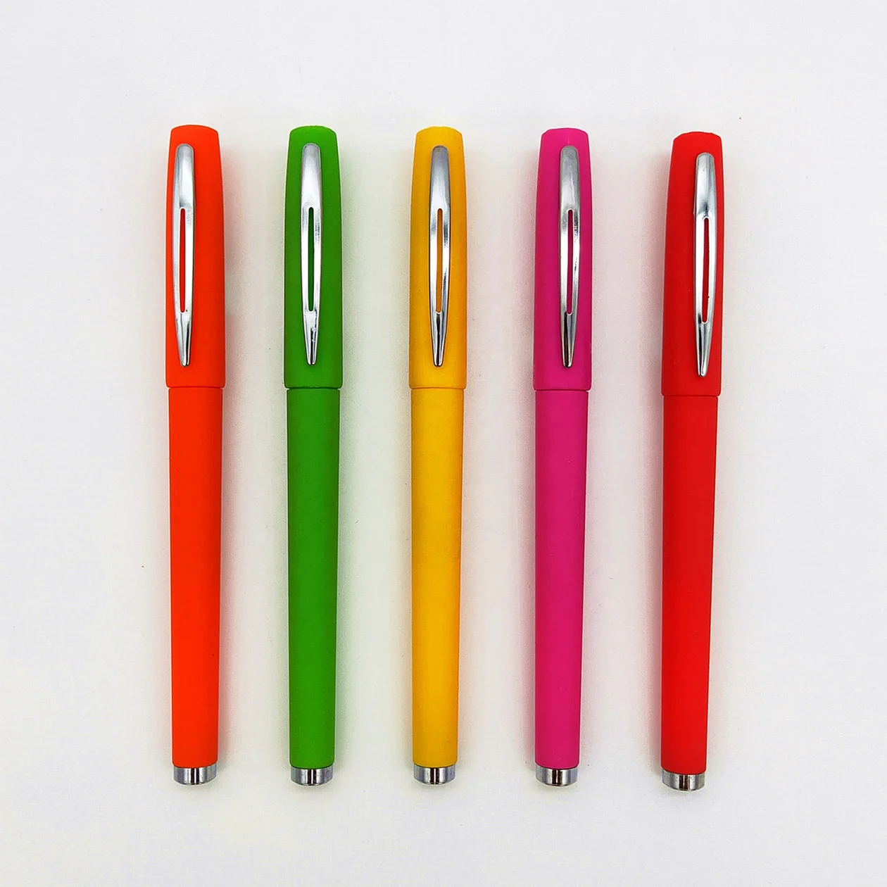 wholesale black ink pen colored my free gel pen plastic custom bulk writing blue 0.5 gel refill pens