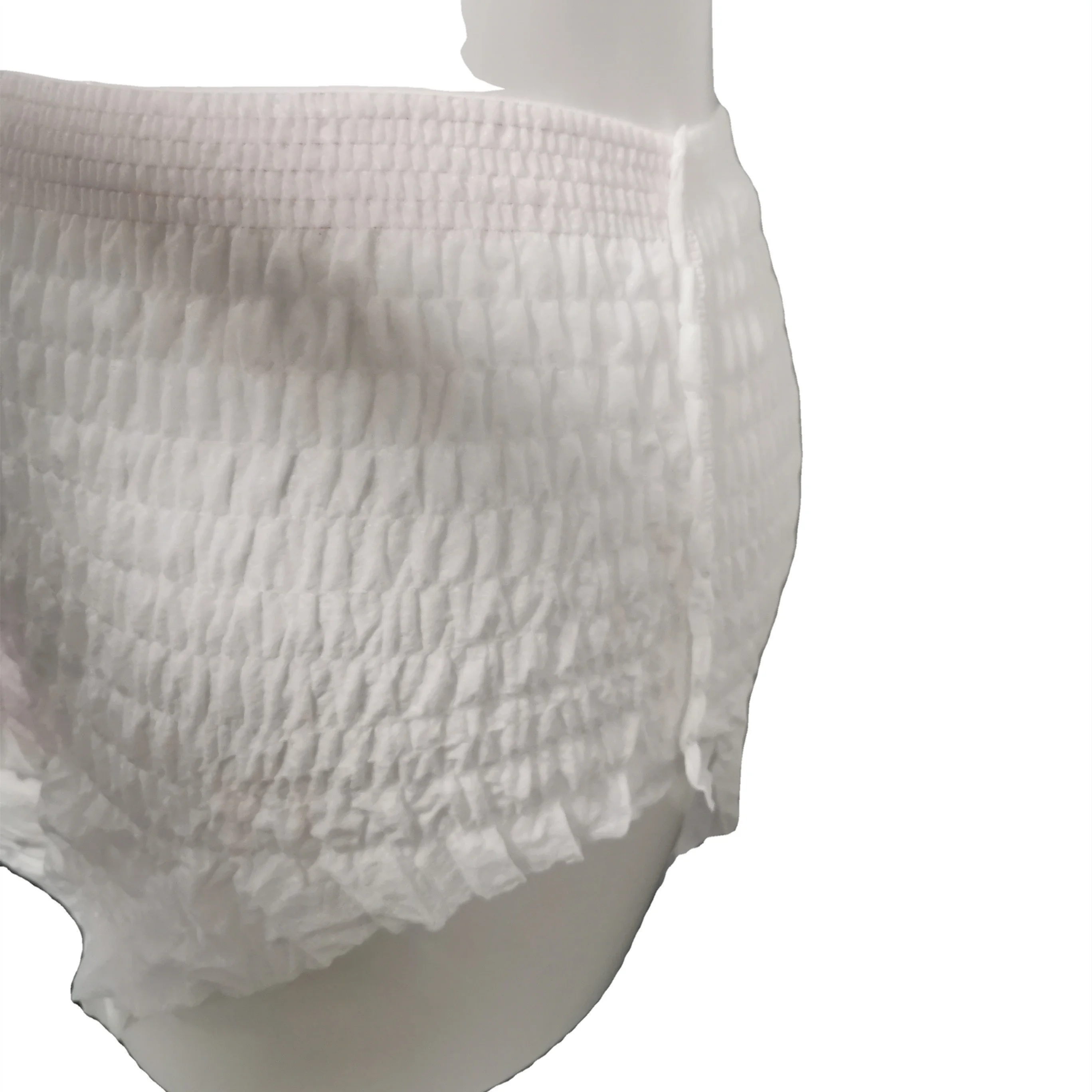 High quality cloth like super soft adult pull up diapers free samples disposable pant type cheap price adult diaper