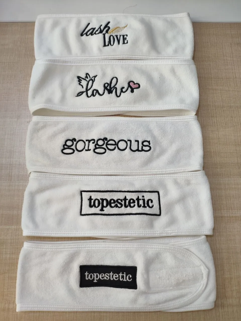 2021 Wholesale Cosmetic Luxury Head band Accessories Hairbands Hair bands Women Spa Head bands Custom Elastic Headband With Logo