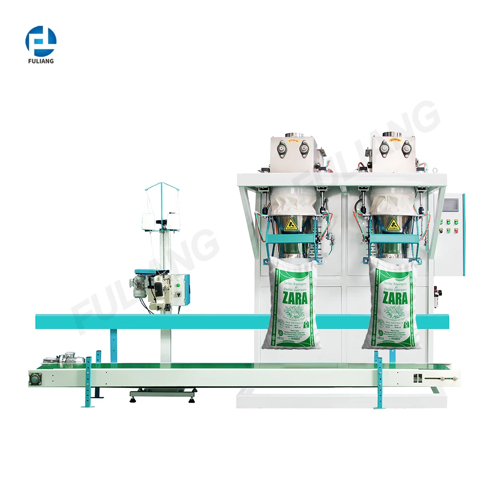 Energy Saving 25kg Powder Packing Machine 50kg Bag Flour Packaging Machine Powder Filling Machine