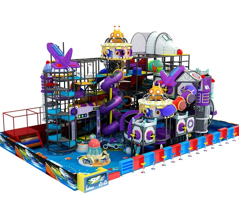 2023 New Design Robot Style Transformers Kid Indoor Playground Equipment Business for Sale