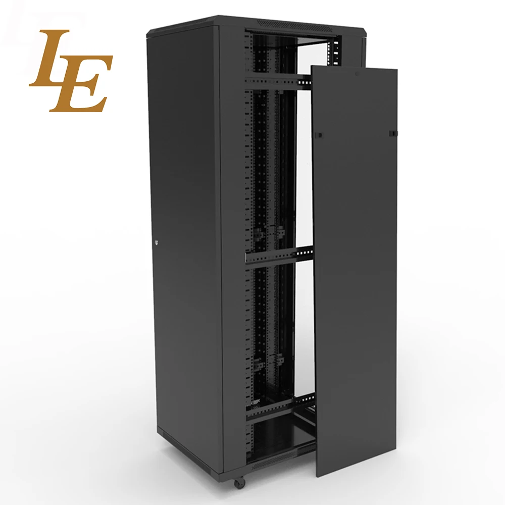 LE server rack 42U glass rack network cabinet