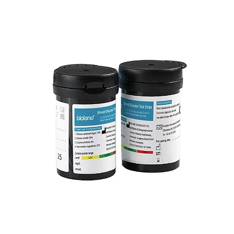 YTD Manual Blood Glucose Test Strip Safe and Accu-Check Code Free for Diabetic Testing