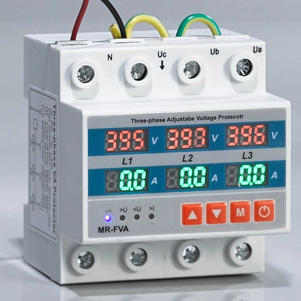 AVS Adjustable Voltage Protector Over and Under Voltage Protection/voltage limit current protector really AC380V 63A