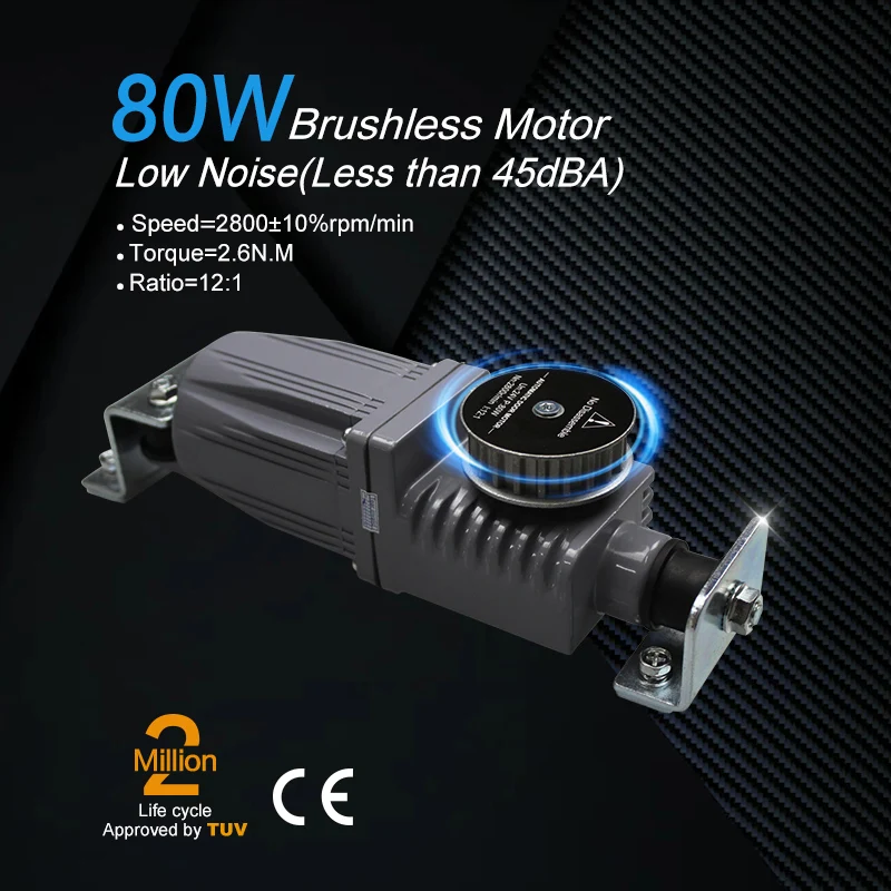 Ningbo Doortec HH130  automatic sliding door system for commercial