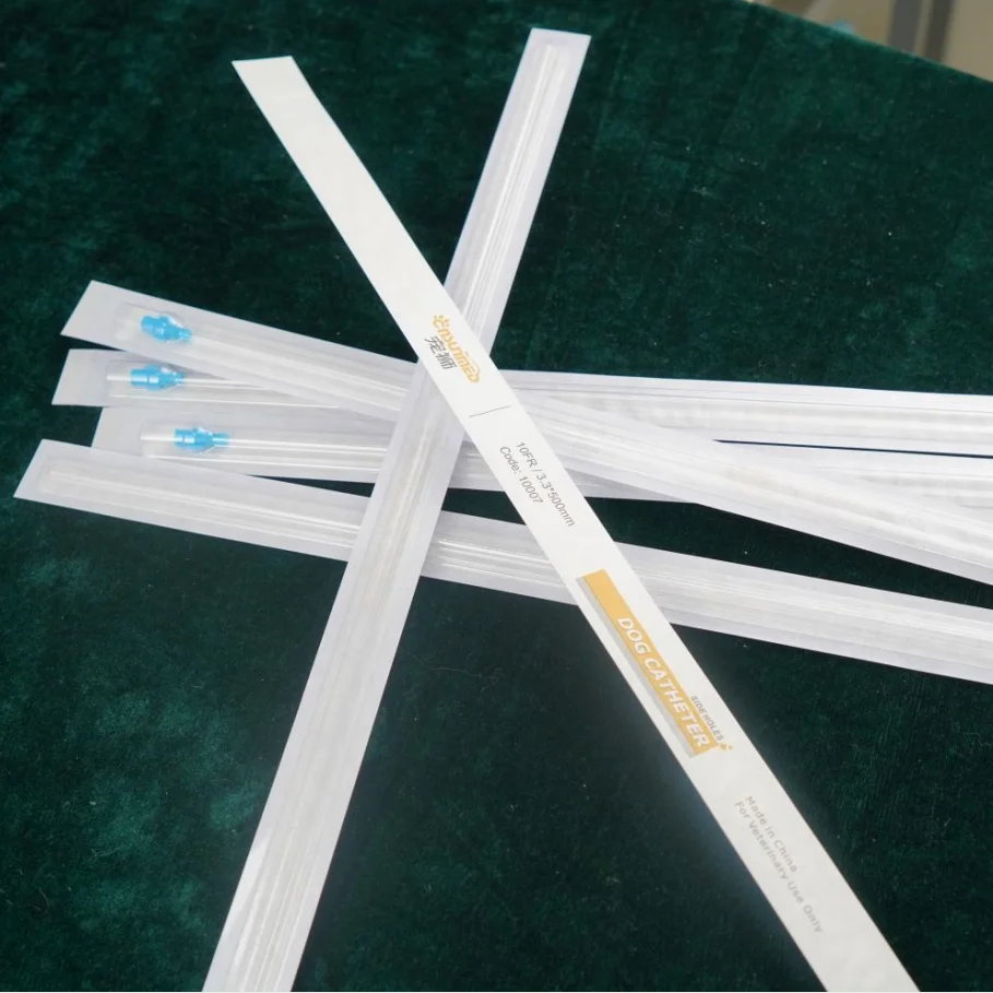 Dog Catheter 8FR*20Inches 2.6*500mm Closed Side Holes Sterile