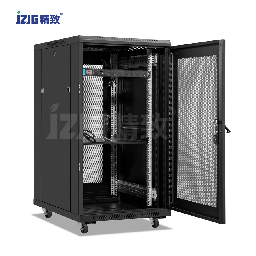 19-дюймовый напольный шкаф 27U 600*600 мм DDF сетевой стеллаж для распределения электроэнергии в инфраструктуре здания