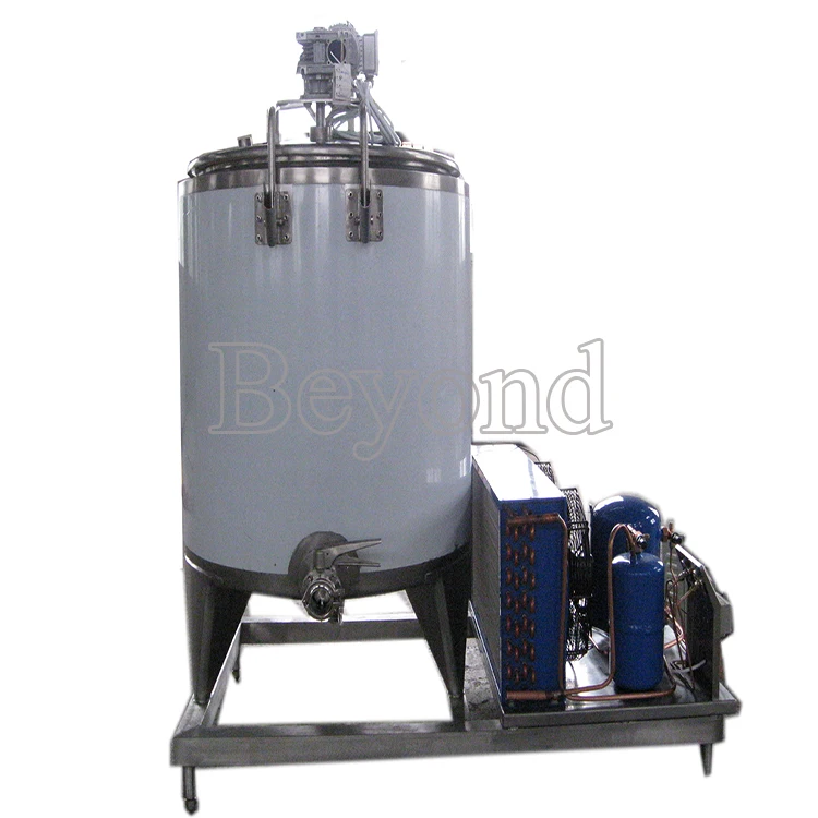 High quality stainless vertical milk cooling tank  500L-8000L