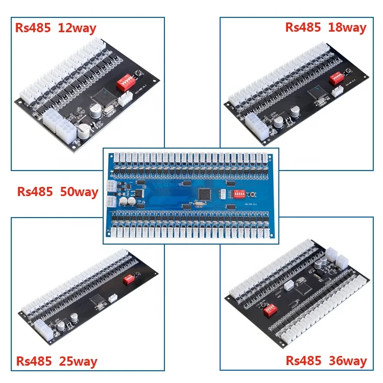 25Channel Rs485  Electronic Lock Control  Board for Smart Locker