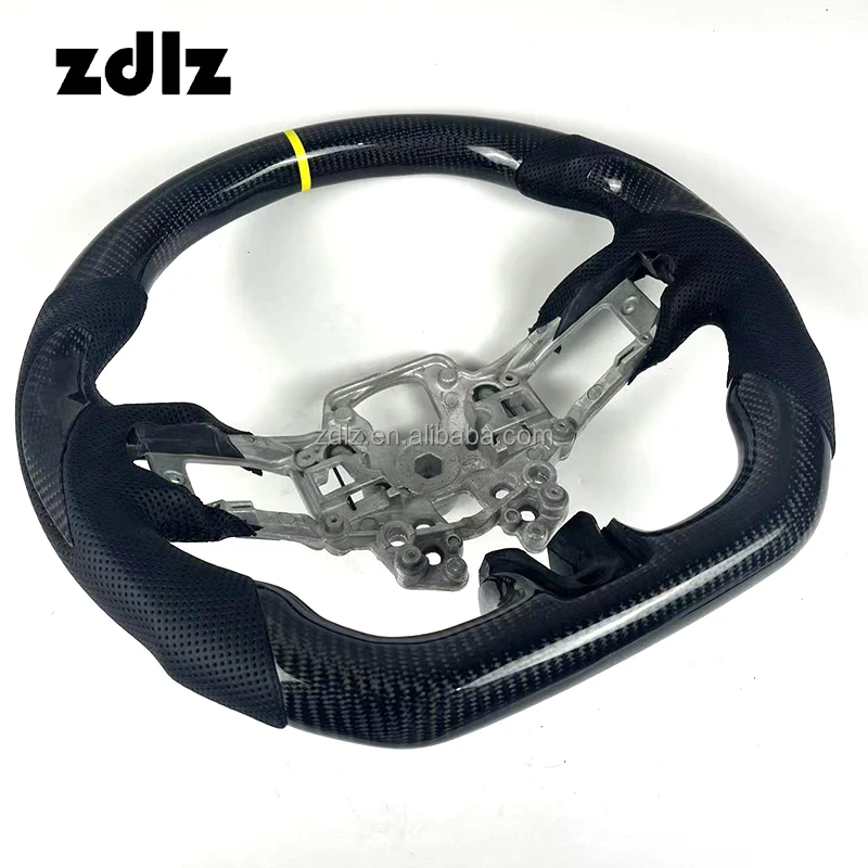 Factory wholesale auto parts for mustang steering wheel 2015 2016 2017 2018 2019 2020 2021 2022 GT steering wheel customizable