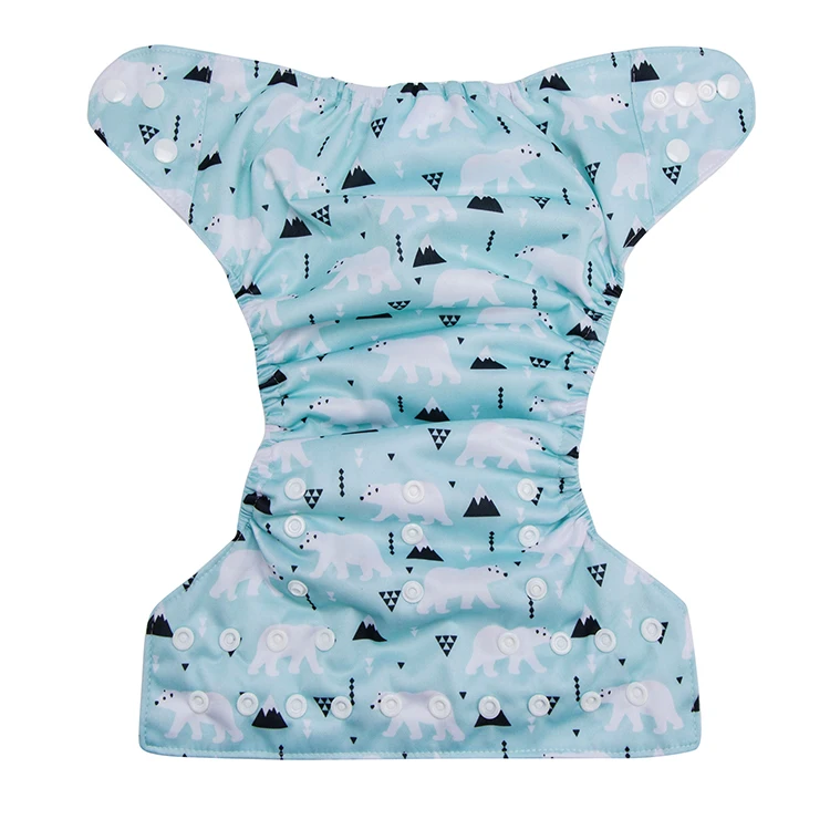 Hot Fashion Oem Made in China Wholesale Washable Baby Cloth Diaper Reusable Design Baby Pocket Cloth Diaper