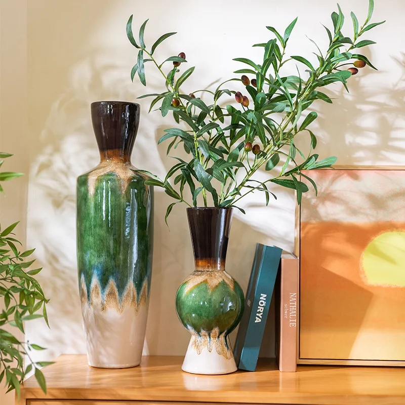 EAGLEGIFTS Colorful Ceramic Vase Floreros De Cermica y Porcelana Sthetische Vasen Fr Blume Blumenvasen Porcelain Vase for Home