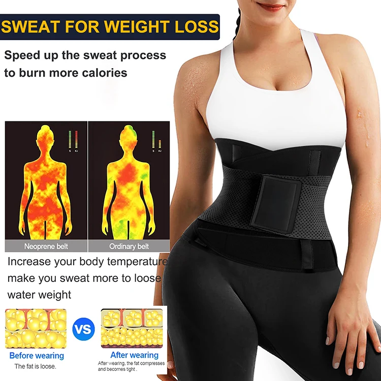Custom Waist Cincher Belly Slimming Weigh Loss Waist Trainer Tummy Control Sport Sweat Women Shaper