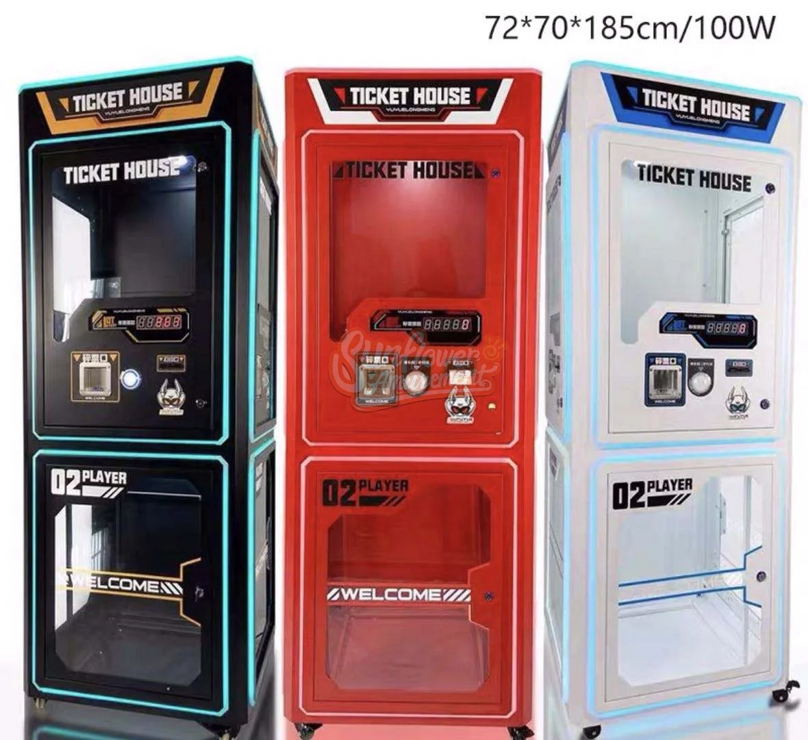 Three Players Printing Machine Electronic Lottery Ticket Counting Machine Ticket Eater Machine for Sale