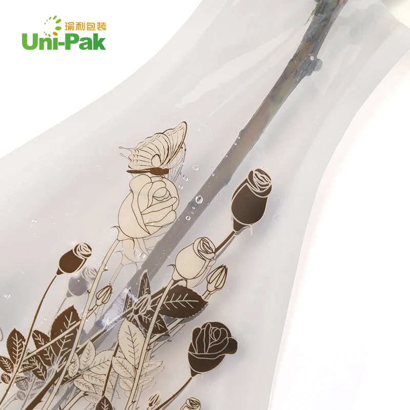 2022 Latest Design Hot Selling Factory Wholesale Clear Plastic Bag Flower Foldable Vase For Flowers Vase