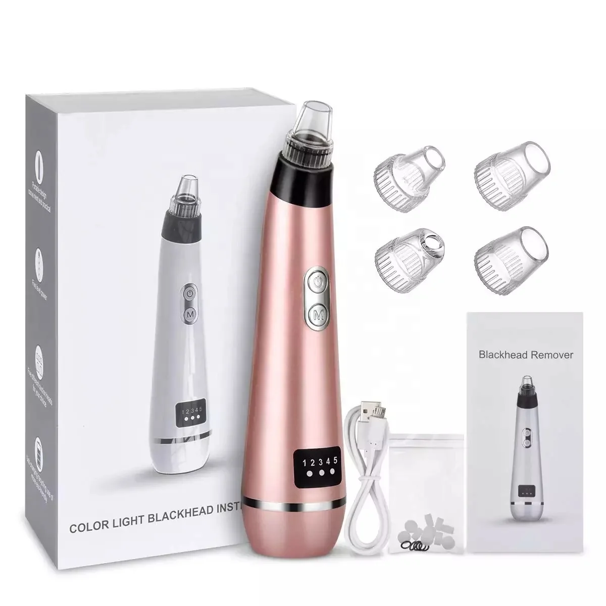 Япония уход за кожей лица вакуумная всасывающая черная головка comedone акне прыщей вытягивающая вытяжка пор очиститель для удаления белой головы набор инструментов