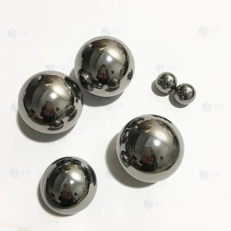 YG6 YG8 YG10 Tungsten Carbide polished ball for Grinding Bearings