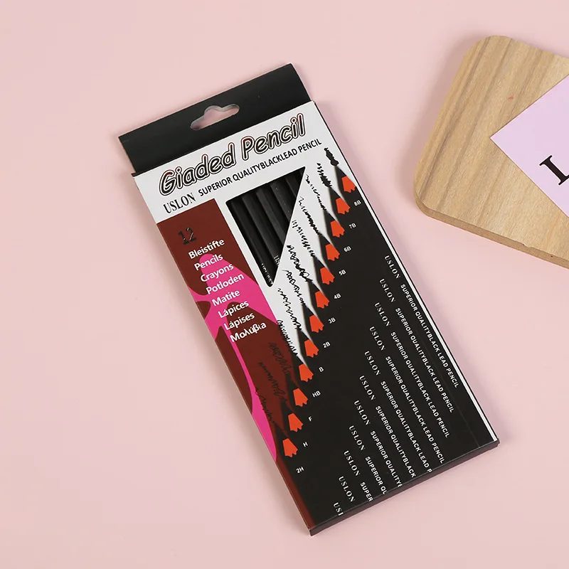 Wholesale Fine Art Drawing Pencil Set HB 2H 2B Painting School Supplies