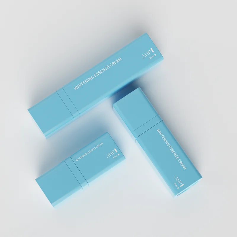 Free Sample Acrylic Serum Lotion Twist up Bottles 15Ml 30Ml 50Ml Square Airless Pump Bottle Cosmetic Skincare Packaging