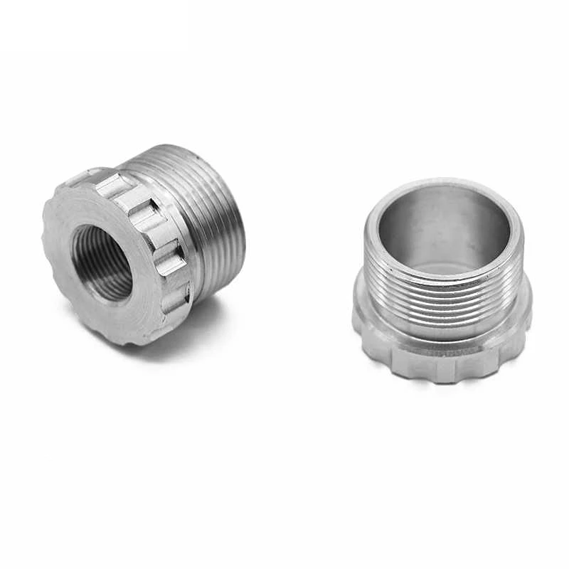 Factory Price Silver or Anodized Black (Overall Length 6+/-0.05) CN/US STOCK Aluminum Solvent Trap