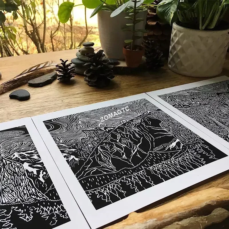 Hot Sale Automatic Hydraulic Large Format Etching Press Printmaking Machine Engraving Machine For Art Works