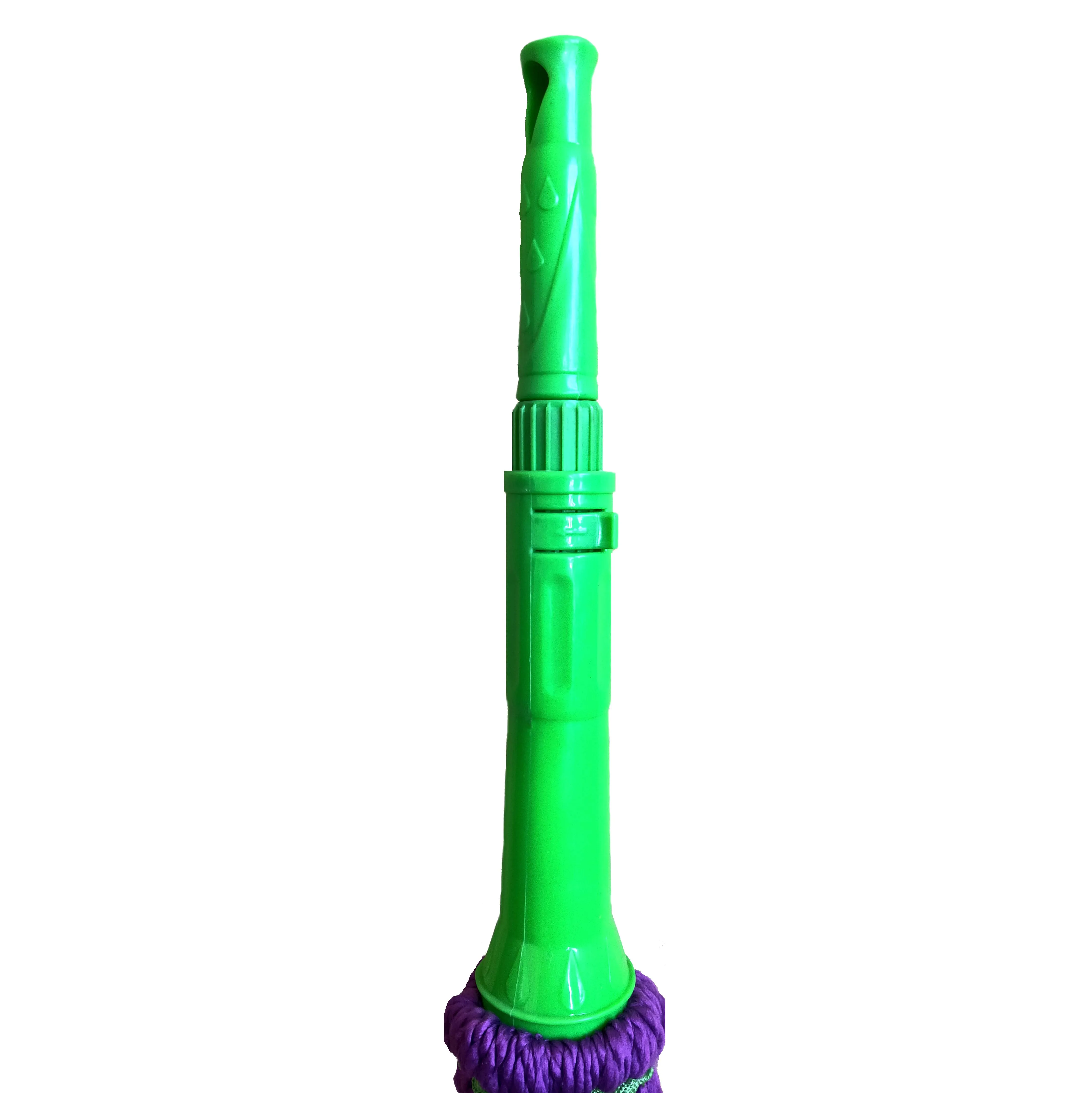 Wholesale Super Magic Microfiber Cloth Floor Mop Twist Card Slot Gray And Violet Head Modern New Design 360 Rotating Mop