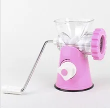 Plastic Ground Manual Kitchen Meat Grinder and Sausage Maker Sausage Stuffer for Home Use