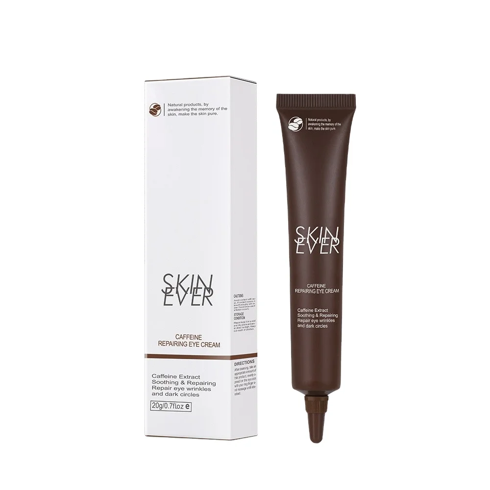 Private Label Skin Care Caffeine Repairing Eye Cream Anti-wrinkles and Dark circles Soothing Tighten the Skin Eye Cream